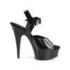 Pleaser - DELIGHT608N Sandale à bride à la cheville - Noir Product image